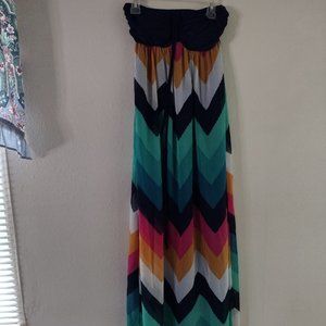 Body Central Rainbow Dress